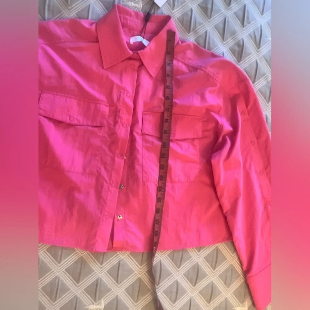 NWT Day Birger et Mikkelsen Vibrant Pink Button-Up jacket size M